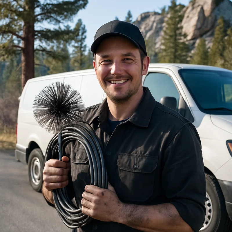 Granite Flue technician